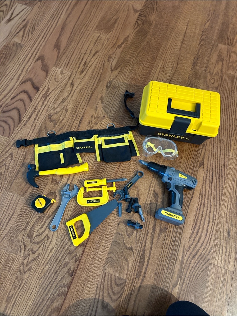 Stanley jr Kids Tool Play Set with Case
